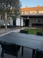 4 Jysk tuinstoelen en bijpassende ligbedden, Ophalen of Verzenden, Gebruikt, Overige materialen