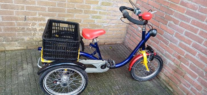Keurige Van Raam 16 inch 3 wiel fiets., Fietsen en Brommers, Fietsen | Kinderfietsjes, Zo goed als nieuw, 20 inch of meer, Ophalen