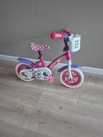 Minnie Mouse kinderfiets - Roze/Paars, Ophalen, Gebruikt, Minder dan 16 inch, Minnie Mouse