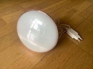 DistinQ Wake-Up Light wekkerradio nachtlampje, Ophalen, Zo goed als nieuw