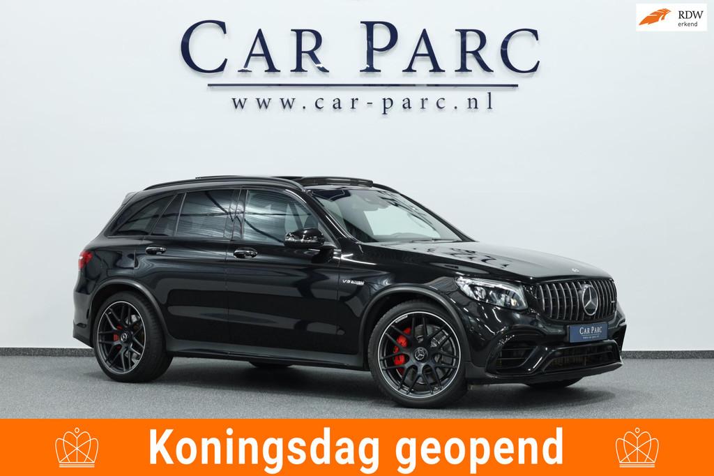 Mercedes-Benz AMG GLC 63 S 4MATIC 510+PK BTW!/LED/PANO/LEER+, Auto's, Automaat, Gebruikt, 4000 cc, Zwart