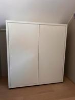 Witte kasten, 2 stuks, zeer mooi en degelijk!, Huis en Inrichting, Kasten | Buffetkasten, Ophalen, Overige materialen, Met deur(en)