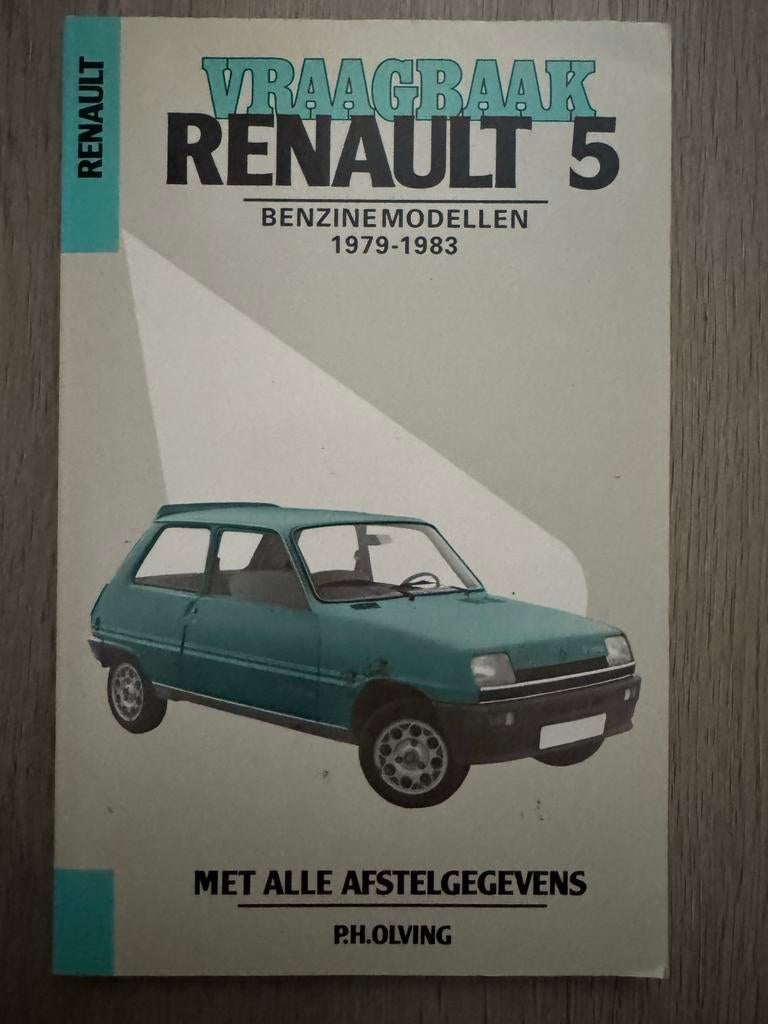 Vraagbaak Renault 5 Benzine Modellen 1979-1983, Boeken, Auto's | Boeken, Ophalen, Gelezen, Renault