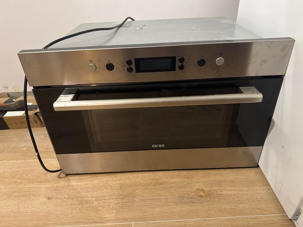 Ignis Inbouw Oven met Grill - Gebruikt, Witgoed en Apparatuur, Ovens, Gebruikt, Inbouw, Oven met grill, 45 tot 60 cm, Ophalen of Verzenden