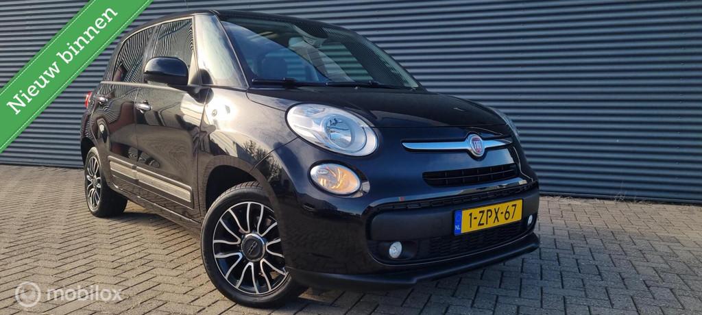 Fiat 500 L 0.9 TwinAir Pop PANO/TREKHAAK/NAP, Auto's, Fiat, Gebruikt, Euro 6, Met garantie (alle), Zwart
