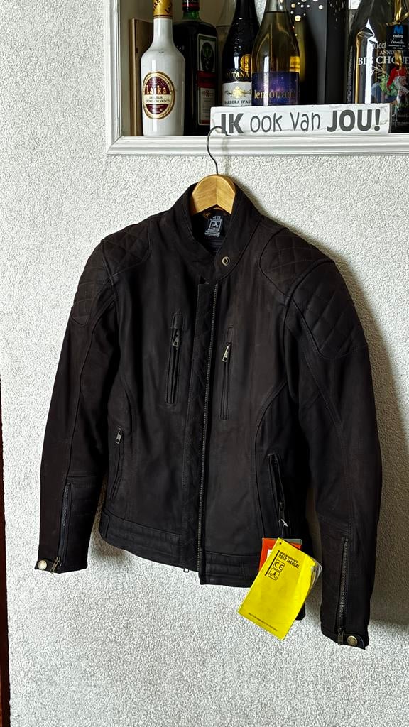 Merlin mia leren motorjas (Nappa/Suede) - S/XS, Ophalen of Verzenden, Tweedehands, Dames, Jas | leer