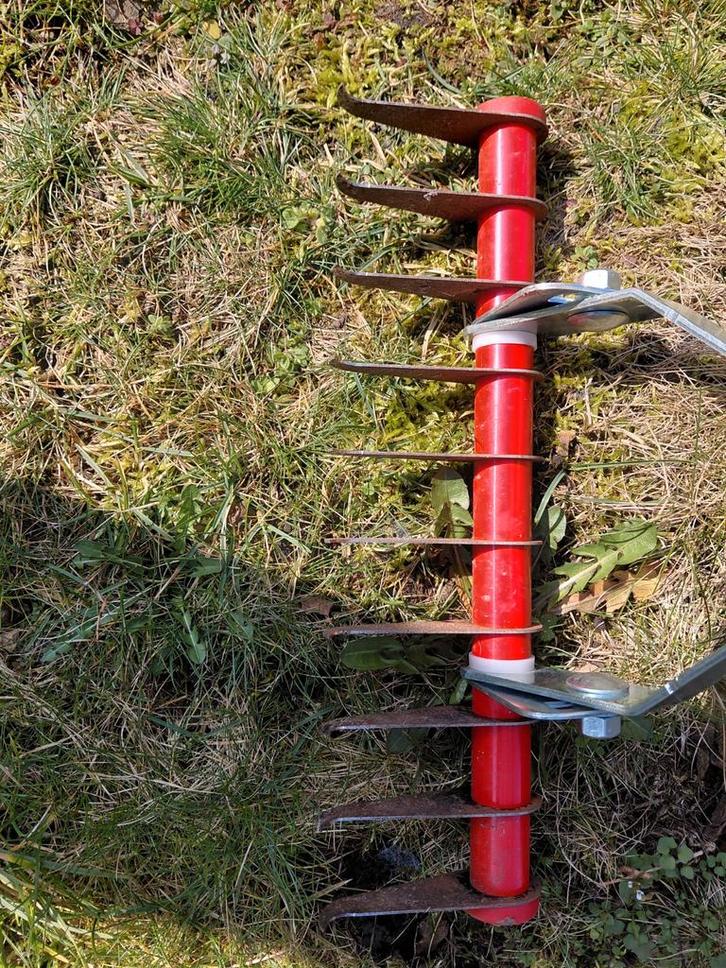 Wolf-Garten Gazonbeluchter / Verticuteerhark, Tuin en Terras, Hand-tuingereedschap, Gebruikt, Hark, Ophalen