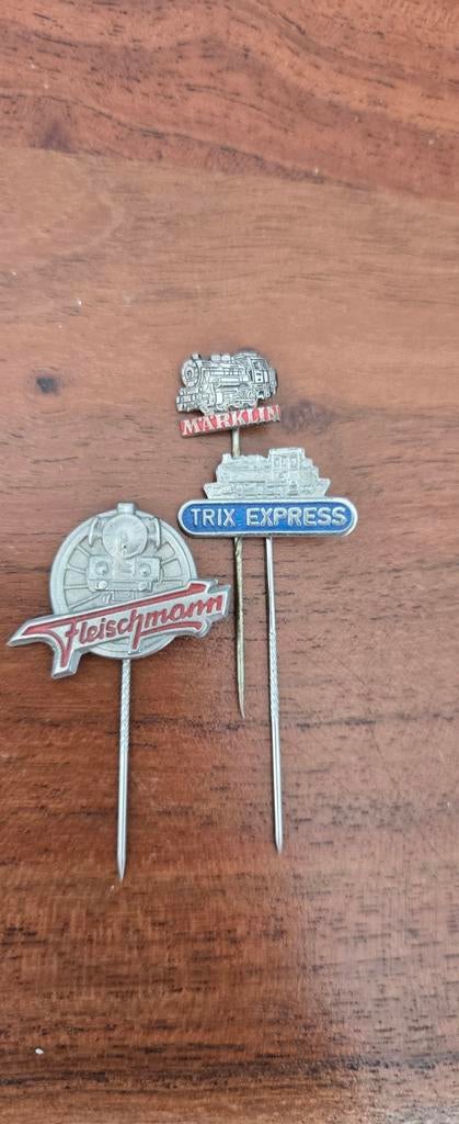 Modeltrein Speldjes: Fleischmann, Trix Expres, Märklin, Verzamelen, Speldjes, Pins en Buttons, Ophalen of Verzenden, Gebruikt