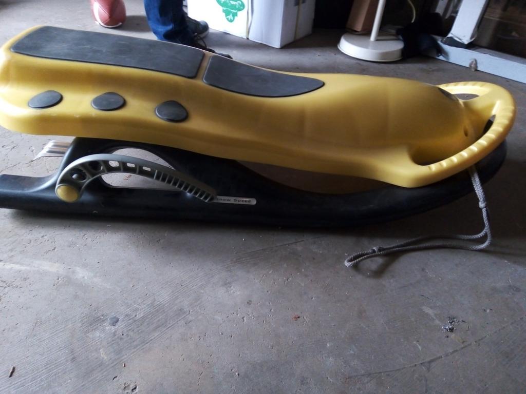 DHW K Snow Speed Slee met Rem en Rugleuning, Ophalen of Verzenden