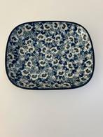 Bunzlau Castle rechthoekig serveerbord Unikat, Keramiek, Overige typen, Ophalen of Verzenden, Zo goed als nieuw