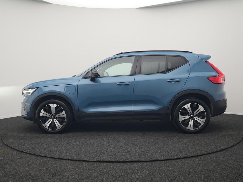 Volvo XC40 T5 Ultimate Dark PHEV 263pk Dealer O.H. | Panodak, Zwart, Blauw, Plug-in hybride, Bedrijf