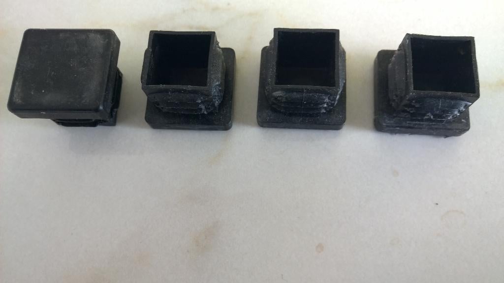 Bescherming poten + doppen voor stelen, Ophalen of Verzenden, Gebruikt, Vier