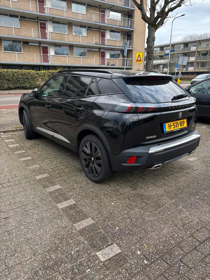 Peugeot 2008 1.2 Puretech 155pk Eat8 2020 Zwart, Auto's, Peugeot, Benzine, C, SUV of Terreinwagen, Automaat, Origineel Nederlands