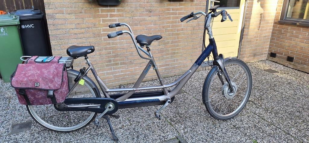 Electrische tandem merk Sparta Double-E, Minder dan 10 versnellingen, Sparta, Gebruikt, Vering