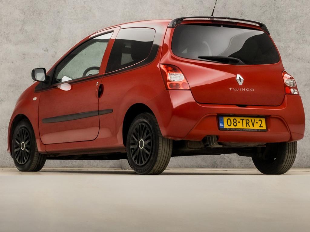 Renault Twingo 1.2-16V Sport (TOERENTELLER, AIRCO, GETINT GL, Auto's, Renault, Gebruikt, Zwart, 4 cilinders, 4 stoelen