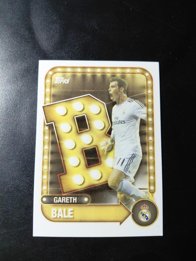 Gareth bale (real madrid) topps insert, Verzamelen, Ophalen of Verzenden, Nieuw, Buitenlandse clubs, Spelerskaart