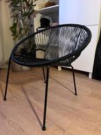 Zwarte draadstoel, Huis en Inrichting, Stoelen, Ophalen, Nieuw, Zwart, Eén