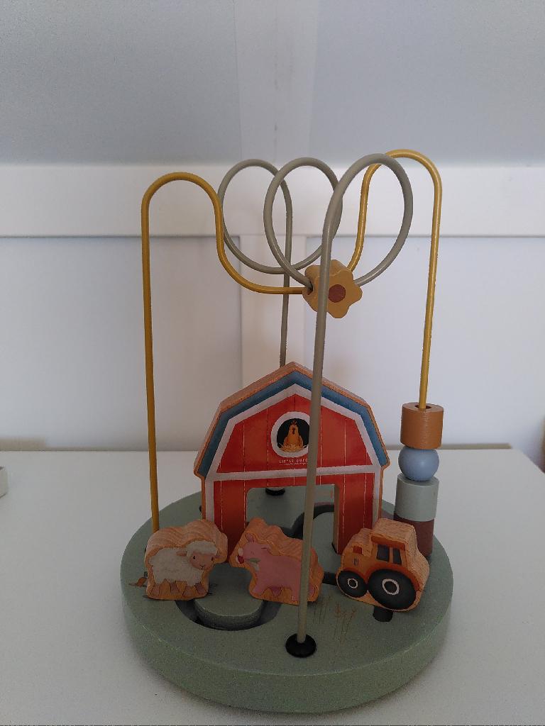 Little Dutch Little Farm activiteitenspiraal, Ophalen, Zo goed als nieuw, Duw- of Trekspeelgoed