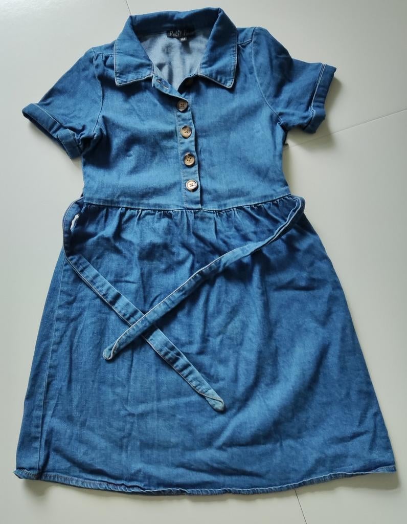 Jurkje Petit Louie maat 134, Kinderen en Baby's, Meisje, Ophalen of Verzenden, Zo goed als nieuw, Jurk of Rok