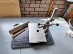 Kolomboormachine houder gerenoveerd met echt leer, Ophalen, Gebruikt, Kolomboormachine