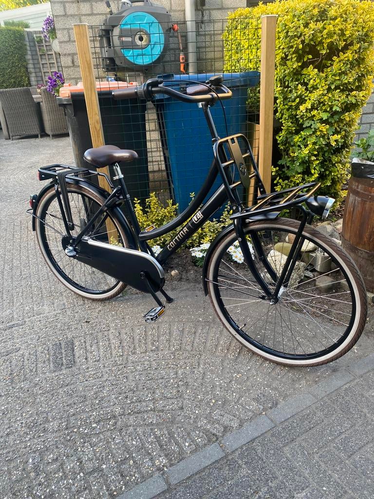 Cortina u4 3 versnelling zwart 26 inch, Fietsen en Brommers, Terugtraprem, Versnellingen, Zo goed als nieuw, Ophalen