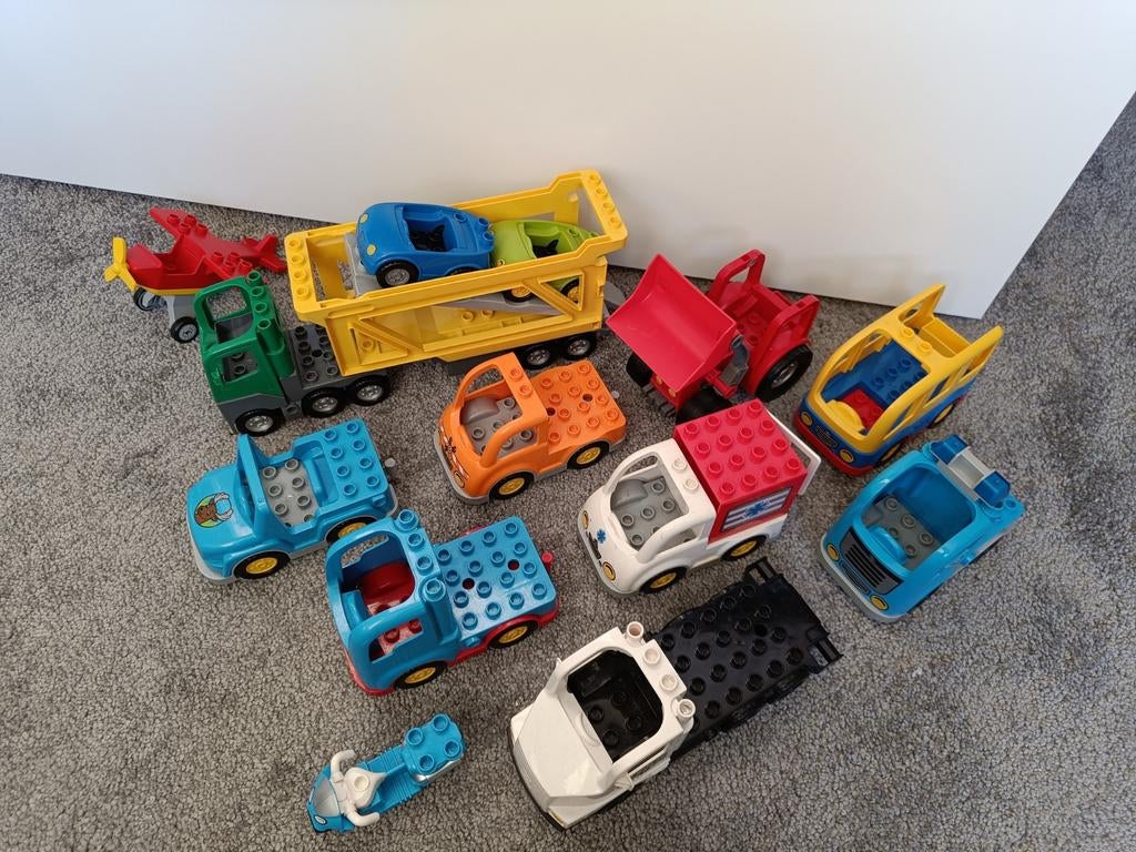 Duplo diverse voertuigen, Ophalen of Verzenden, Zo goed als nieuw, Duplo