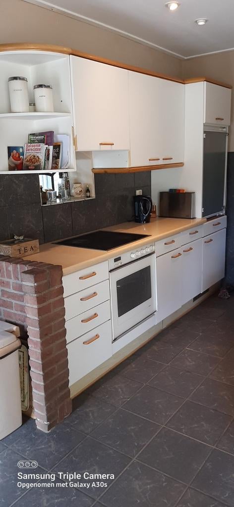 Keuken, Ophalen of Verzenden, Gebruikt, Kunststof, Hoekkeuken