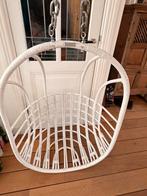 Rotan hangstoel Homeland Sissy-Boy - Zo goed als nieuw, Huis en Inrichting, Ophalen, Wit, Riet of Rotan, Zo goed als nieuw