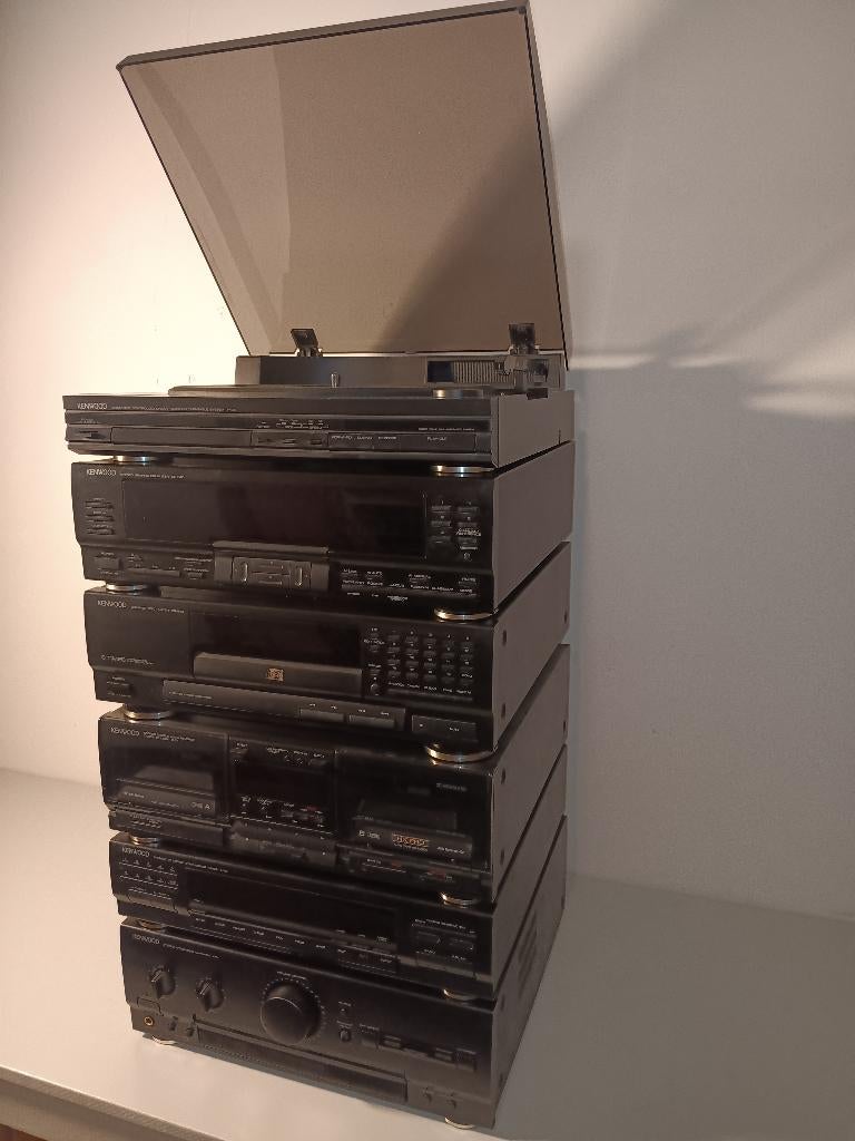 Stereo Kenwood Midi-geluidsinstallatie met afstandsbediening, Audio, Tv en Foto, Stereo-sets, Gebruikt, Tuner of Radio, Losse componenten