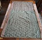 Antiek jaren 1800/19e eeuw brokaat stofpaneel met zilver, Verzenden