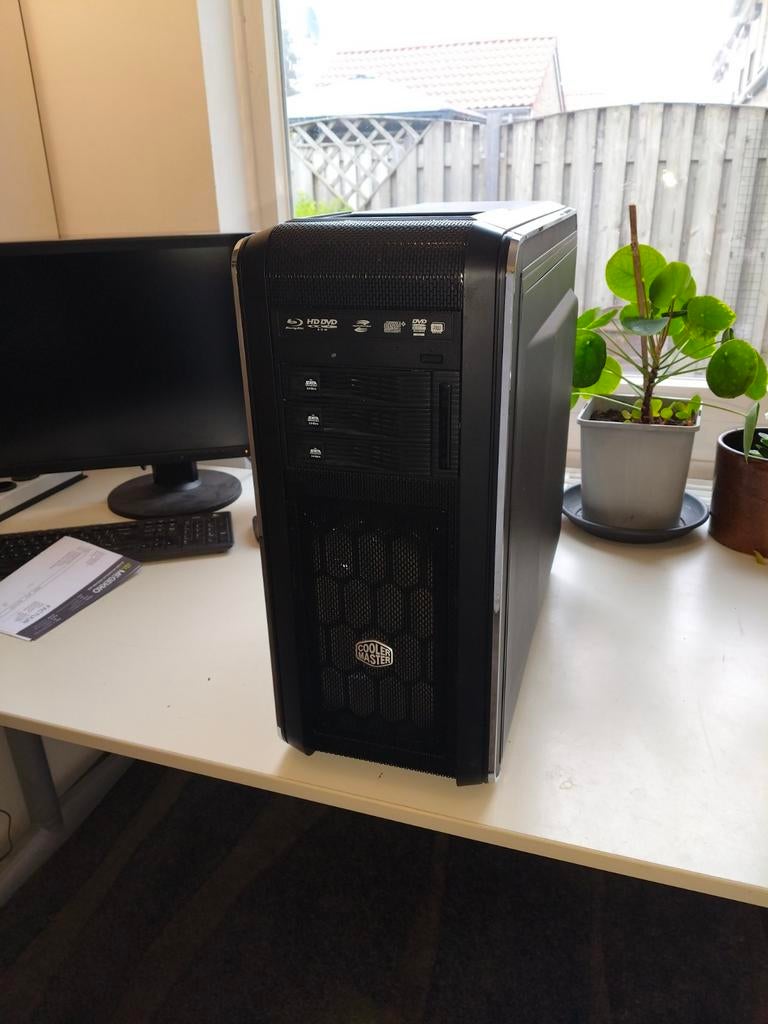 Ryzen 5 PC, 32 gB, M2 van 1tB, RX580 8 gB, W11 Pro OEM., Gebruikt, 32 GB, SSD, Met videokaart
