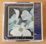 6 Onderzetters Magnolia Study in Doos -  Pimpernel - Nieuw, Huis en Inrichting, Glas of Kopje, Nieuw, Ophalen of Verzenden, Pimpernel