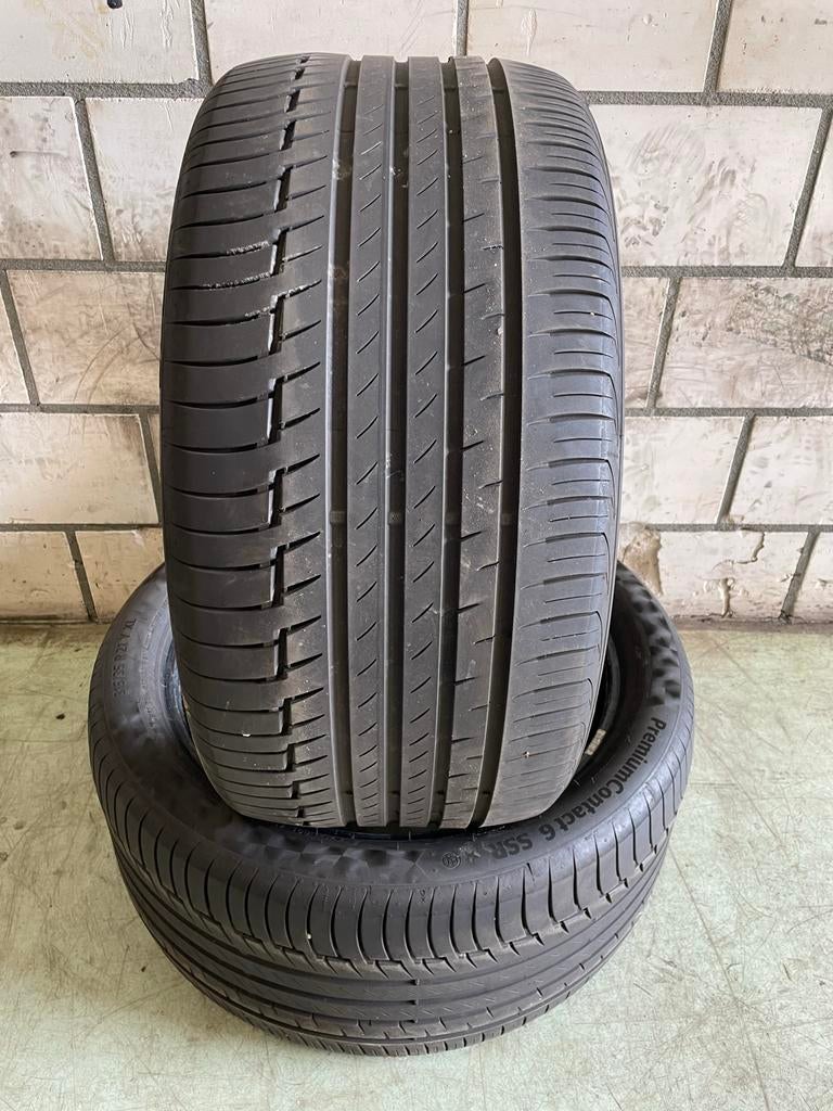 2x Continental PremiumContact 6 banden 315/35R21 111Y, Gebruikt, Berkvens, Band(en), Personenwagen