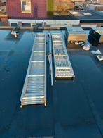 Aluminium loopbrug / steigerbrug, Doe-het-zelf en Verbouw, Steigers, Ophalen, Gebruikt, Overige typen, Minder dan 2 meter