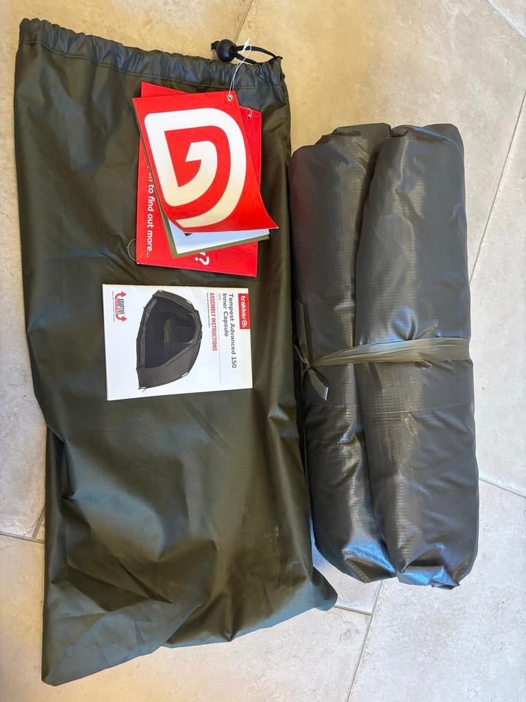 Trakker Tempest aquatexx Advanced 150 Bivvy Binnen Capsule, Watersport en Boten, Ophalen of Verzenden, Nieuw