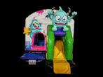 Te koop mooi nieuw springkussen kleine monster 3,9 x 2,8 m, Ophalen of Verzenden, Nieuw, Verjaardag