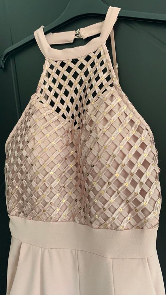Nette aparte Jumpsuit stretch oud rose als nieuw S van Walg, Kleding | Dames, Ophalen of Verzenden, Zo goed als nieuw, Maat 36 (S)