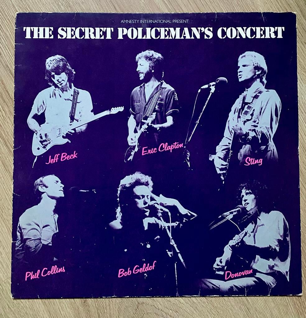 lp: The Secret Policeman’s Concert - var. artists (1982), Cd's en Dvd's, Vinyl | Rock, Ophalen of Verzenden, Gebruikt, Poprock