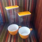 Mepal Rosti campingservies geel, Ophalen of Verzenden, Zo goed als nieuw