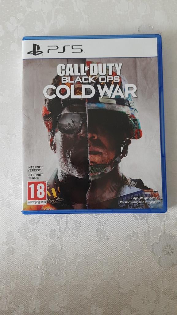 Call of Duty Black Ops: Cold War, Spelcomputers en Games, Games | Sony PlayStation 5, Online, Vanaf 18 jaar, Zo goed als nieuw
