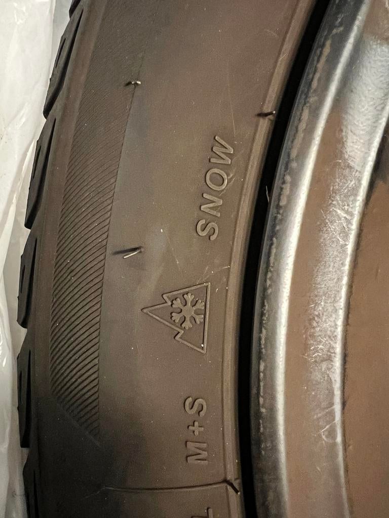 MAK velg met winterband 205/50R17, Auto-onderdelen, Banden en Velgen, Ophalen, Gebruikt, Banden en Velgen, 17 inch