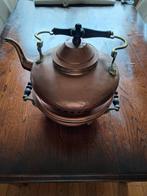 Antieke koperen ketel met onderstel, Antiek en Kunst, Antiek | Koper en Brons, Ophalen of Verzenden