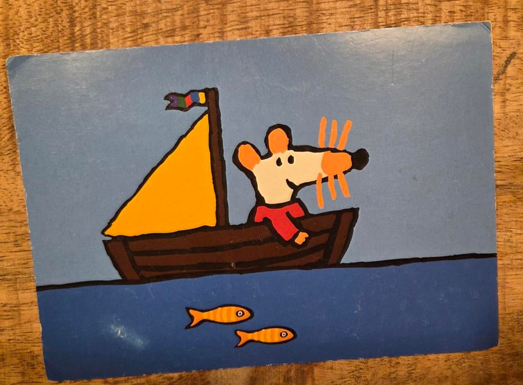 Muis in zeilboot - Lucy Cousins, Verzenden, 1980 tot heden, Ongelopen, Kinderen