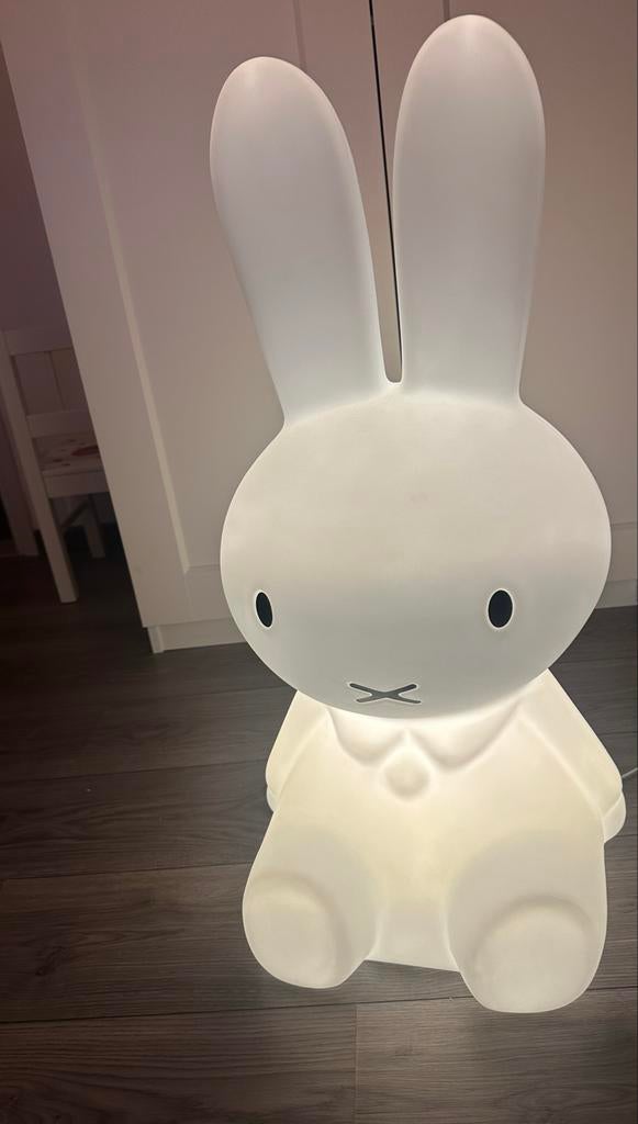 Mr Maria Nijntje Lamp 80 cm, Ophalen, Zo goed als nieuw, Kunststof, Minder dan 100 cm