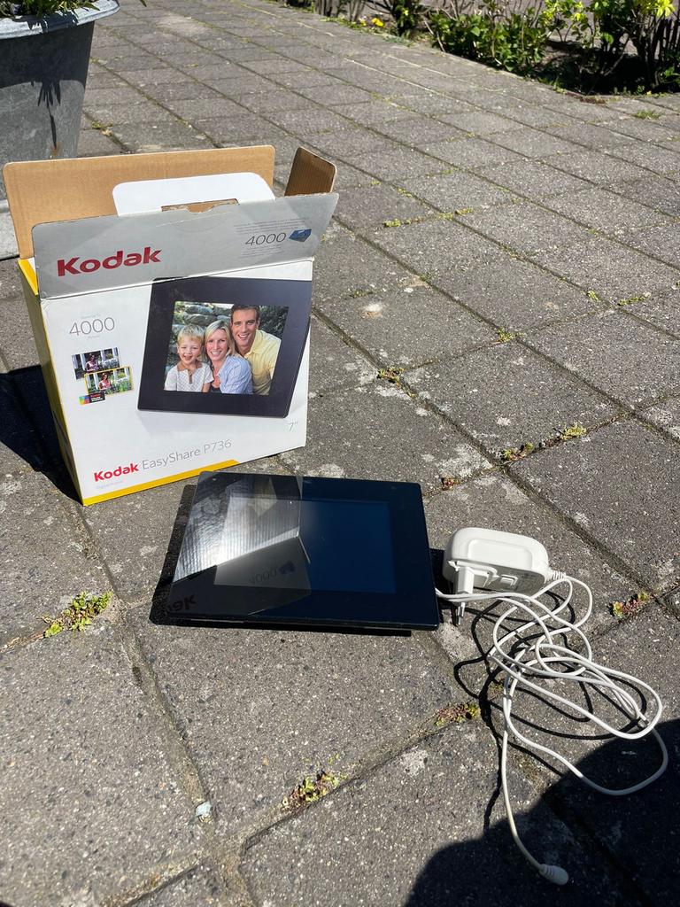 Kodak EasyShare P736 Digitale Fotolijst 7 inch, Audio, Tv en Foto, Fotografie | Digitale fotolijsten, Ophalen of Verzenden, Gebruikt