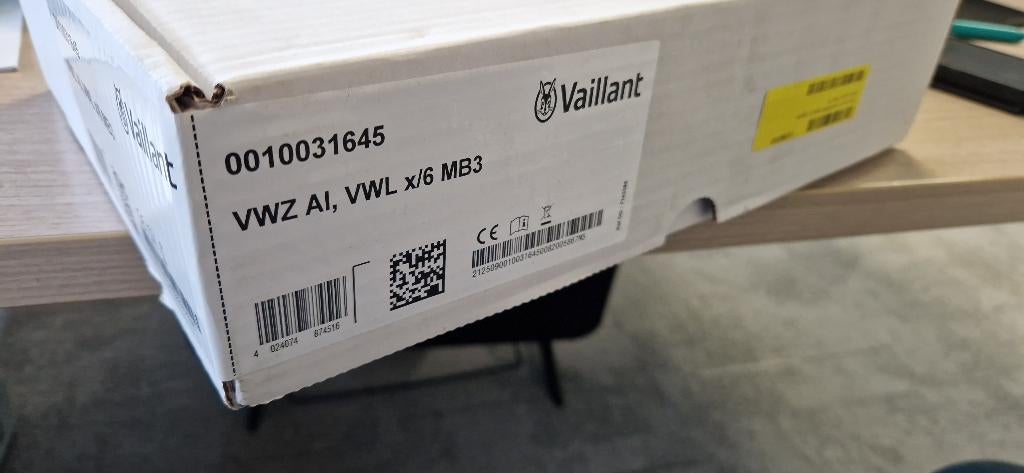 Vaillant VWZ AI warmtepomp regelaar, Minder dan 30 cm, Overige typen, Nieuw, Minder dan 60 cm