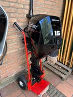 Mercury F15 MH EFI buitenboordmotor kortstaart 4-takt, Ophalen, 10 tot 30 pk, Viertaktmotor, Zo goed als nieuw