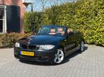 BMW 1-Serie 2.0 118I Cabrio AUT 2011 Zwart, Auto's, Achterwielaandrijving, 1995 cc, Cabriolet, 4 stoelen