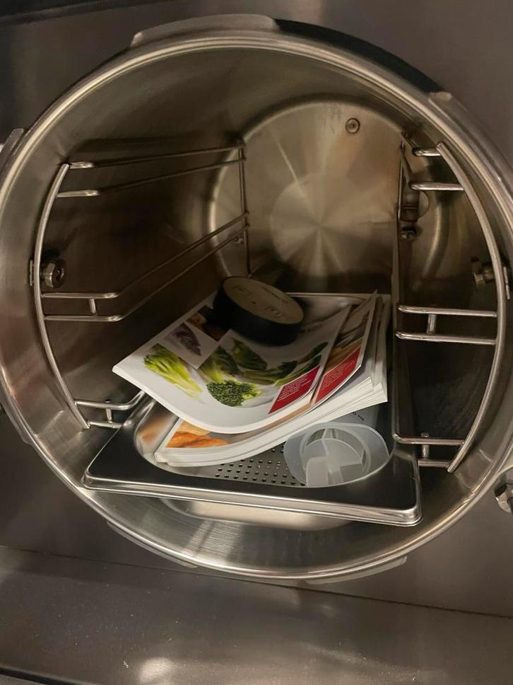 Miele DG 4164 Hogedrukstoomoven, Witgoed en Apparatuur, Ovens, Gebruikt, Inbouw, Oven, 45 tot 60 cm, Stoom, Ophalen