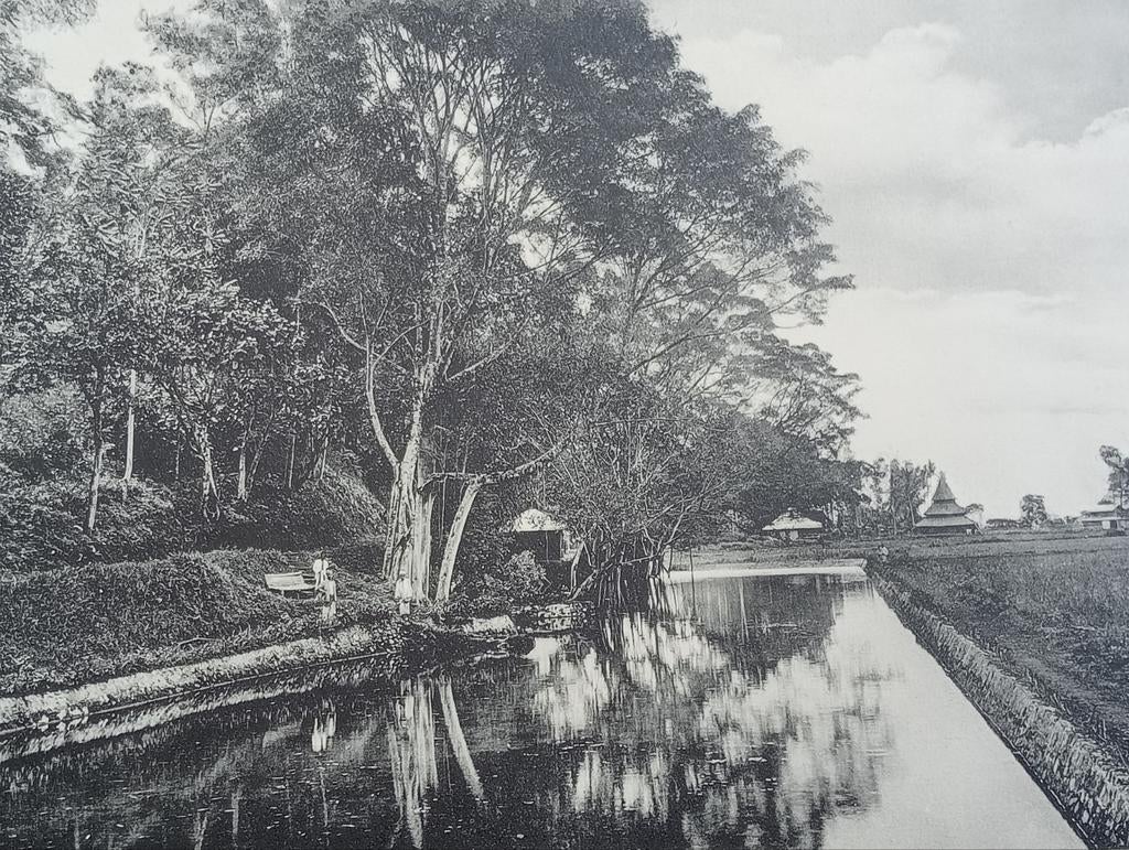 Foto gravure Nederlands Indië Sumatra 1910, Verzamelen, Ophalen of Verzenden, Voor 1940, Zo goed als nieuw, Overige onderwerpen